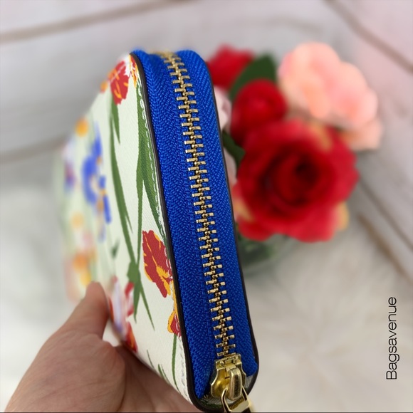 Emerson continental painted iris wallet Tory Burch - Picture 4 of 6